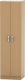 2-dveřová skříň, věšáková, buk, BETTY NEW 2 BE02-004-00