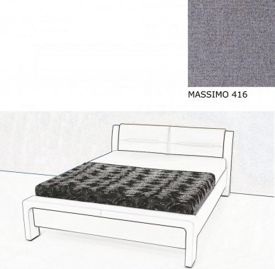 Čalouněná postel AVA CHELLO 180x200, MASSIMO 416