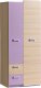 Dětská šatní skříň LIMO L1 fialová