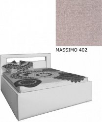 Čalouněná postel AVA LERYN 160x200, s úložným prostorem, MASSIMO 402