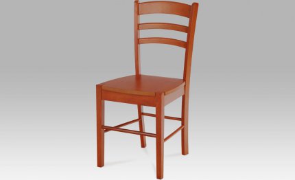 Jídelní židle AUC-004 TR2, celodřevěná, třešeň 