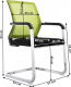 Konferenční židle RIMALA, zelená/černá