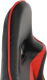 Kancelářské herní křeslo CARPI s Bluetooth reproduktory, černá/ červená