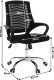 Kancelářská židle IMELA TYP 2, černá/chrom