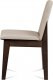 Jídelní židle BC-3915 WAL, barva ořech, potah krémový