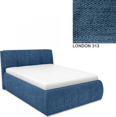 Čalouněná postel AVA EAMON UP 160x200, s úložným prostorem, LONDON 313