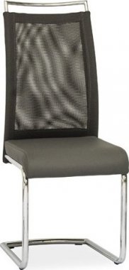 Jídelní čalouněná židle H-829 šedá