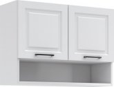 Horní kuchyňská skříňka IRMA KL100-2D+P bílá MAT