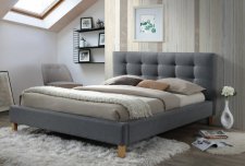 Čalouněná postel TEXAS 140x200, šedá