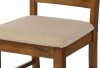 Jídelní židle WDC-181 WAL2 barva ořech / potah pískový