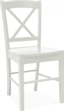 Dřevěná jídelní židle CD-56 bílá