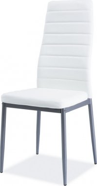Jídelní židle H-261 Bis bílá/alu