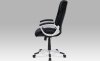 Kancelářská židle KA-N717 BK2, černá látka, houpací mech, plastový kříž 