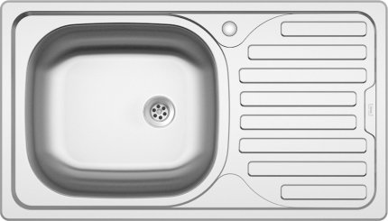 Sinks CLASSIC 760 M 0,5mm matný LEVÝ - STSCLM7604355ML