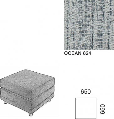 Rozkládací taburet AVA TAB OCEAN 824