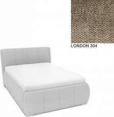 Čalouněná postel AVA EAMON UP s úložný prostorem, 140x200, LONDON 304