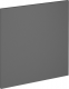 Dvířka na myčku LANGEN 60 s panelem, šedý mat