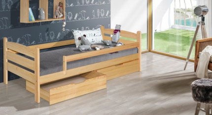 Dětská postel MALVY s úložným prostorem