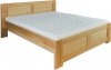 Masivní postel KL-112, 120x200, dřevo buk, výběr moření