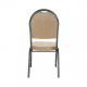 Konferenční židle JEFF 2 NEW stohovatelná, béžová/rám šedý