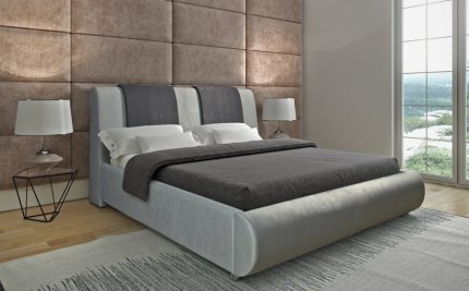 Čalouněná postel PLATINUM 180x200, výběr látek