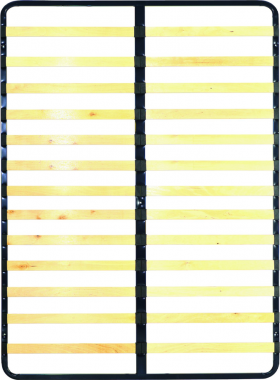 Lamelový rošt KOVOVÝ ROŠT 7866, 160x200 v kovovém rámu