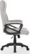 Židle kancelářská, šedá látka, plastový kříž KA-Y389 SIL2