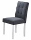 Jídelní židle MALTES šedá/bílá