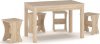 Dřevěná jídelní stolička NAPOLEON, dub sonoma (2ks)