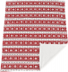 Oboustranná beránková deka, zimní vzor, 150x200, SAMANTE