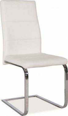 Jídelní čalouněná židle H-432 bílá