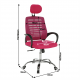 Kancelářská židle ELMAS, růžová