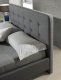 Čalouněná postel CHIARI 180x200, šedá
