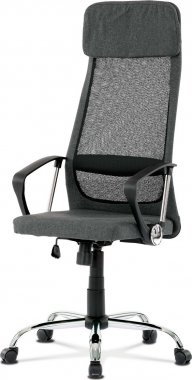 Kancelářská židle KA-Z206 GREY, šedá