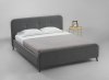 Čalouněná postel BRIANO 160x200, šedá