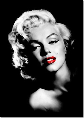 Obraz, s motivem Marilyn Monroe, 60x80 cm, T044
