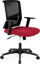 Kancelářská židle KA-B1012 BOR, vínová