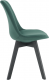 Jídelní židle LORITA, emerald Velvet látka/černá