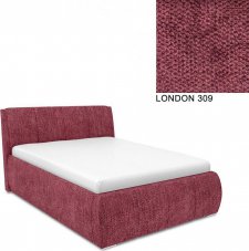 Čalouněná postel AVA EAMON UP 160x200, s úložným prostorem, LONDON 309