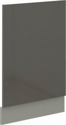 Kuchyňská dvířka Garid ZM 570x446 šedý lesk/šedá