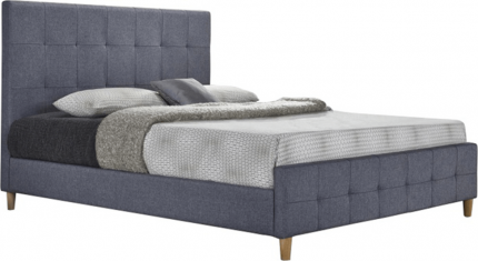 Čalouněná postel BALDER NEW 180x200, šedá