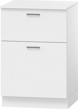 Spodní koupelnová skříňka OMAGH D60S/2, bílá