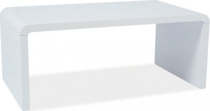 MIO - konferenční stolek- bílý lesk (MIOB) (S) (K150-E)