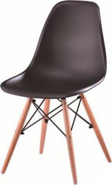 Židle, černá + buk, PC-015, CINKLA