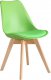 Jídelní židle CROSS zelená