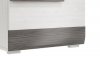 Botník LANTANA/BLANCO 20N výklopný se zásuvkou, borovice sněžná/šedá