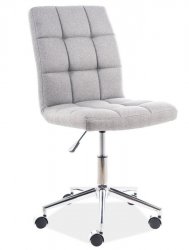 Kancelářská židle Q-020, šedá