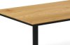 Konferenční stolek CT-1017 OAK, 105x55x33, MDF divoký dub, kov černý mat