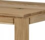 Stůl jídelní 80x80x75 cm, masiv dub, povrchová úprava olejem DS-F080 DUB