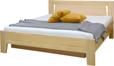 ANGELIKA 2 š. 160  (ANTONIA 2 ) - dřevěná postel masiv BUK s úp a rošty boční výklop kolekce "FN" (K150)